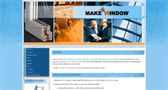 Desktop Screenshot of makewindow.com